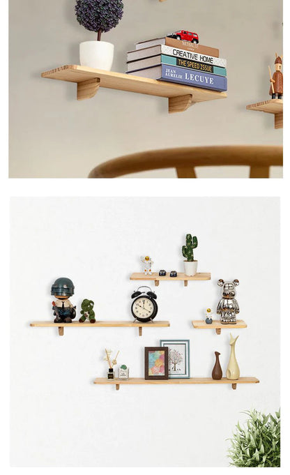 Floating Shelves for Wall Decor,Soild Wood Wall Mounted Shelf for Bathroom,Bedroom,Living Room Kitchen Storage&Decoration    Home Decor Supply | Online Retail | ShoreShopper.com