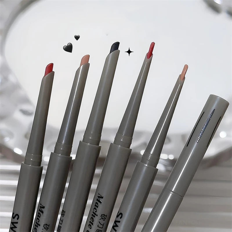 Silky Long-lasting Eye Liner Pencil  Eyeliner Pen Natural Matte Wine Red Eyeliner Easy To Color Waterproof Eye Make Up Cosmetics - ShoreCo.Shop