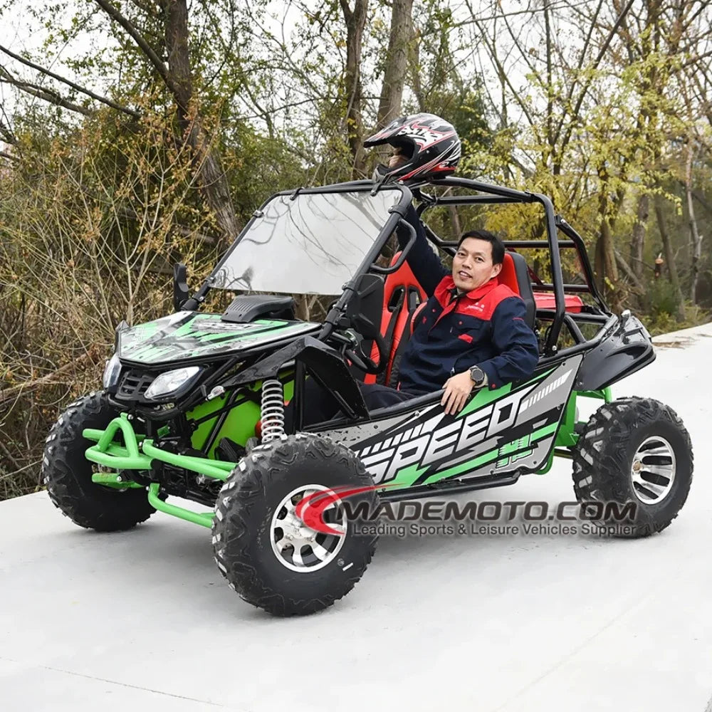 Adult Gas Off Road Go Kart 4 Wheel Two Seat Buggy for Sale Entertainment Equipment Outdoor Go-Karting At The Amusement Park - ShoreCo.Shop