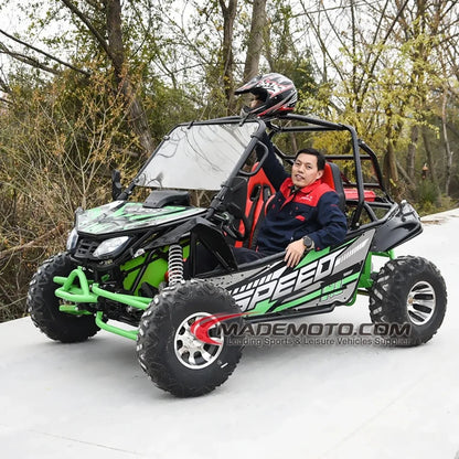 Adult Gas Off Road Go Kart 4 Wheel Two Seat Buggy for Sale Entertainment Equipment Outdoor Go-Karting At The Amusement Park - ShoreCo.Shop