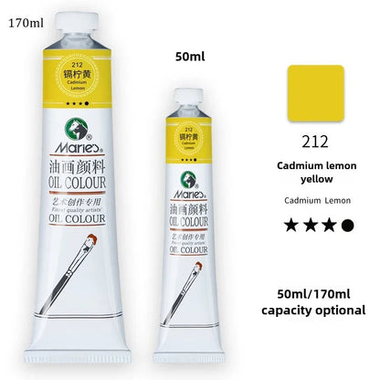 Marie's Oil Paint 170ML Oil Painting Art Creation Pigment Large Oil Paint Paint Single Commonly Used 24 Colors    Home Decor Supply | Online Retail | ShoreShopper.com