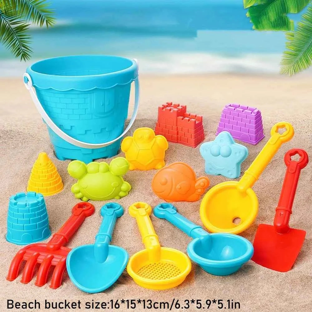 Children's Beach Toys, Sand Digging Tools, Shovels for Playing in Water, Parent-child Beach Buckets, Boys and Girls' Toys