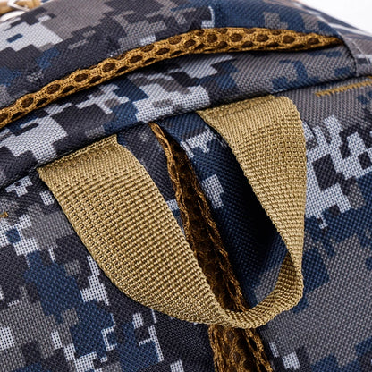 Camouflage large-capacity backpack - adjustable shoulder strap, outdoor theme style, zipper closure, ideal for hiking - ShoreCo.Shop