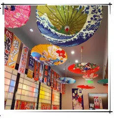 Transparent Silk Umbrella Dance Craft Umbrella Photography Decoration Ceiling Ancient Costume Prop Umbrella Women Hanfu Cosplay    Your Coastal Marketplace | Shoreshopper.com