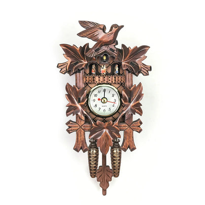 Wooden Hanging Wall Clock Bird Alarm Clock Cuckoo Clocks For Home Decoration Quartz Watch Decorative Home Decor    Home Decor Supply | Online Retail | ShoreShopper.com