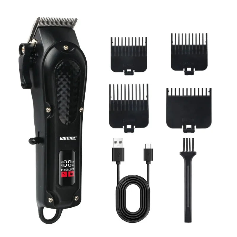 Adjustable Hair Trimmer T9 Vintage Hair Clipper Electric Beard Trimmer Hair Length Adjustable Haircut Machine Kit Boyfriend Gift - ShoreCo.Shop