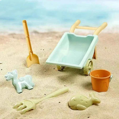 Beach Water Play Shovel Outdoor Beach Toys Set Lightweight Cartoon Beach Sand Play Toys Portable Durable Beach Bucket Toys Kids