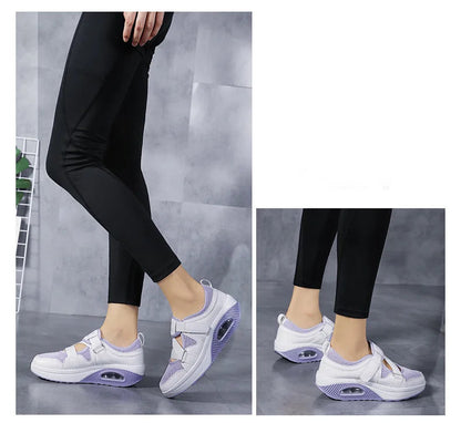 Women's Shoes 2022 Fashion Breathable Wedge Air Sneakers Lightweight Platform Sport Shoes Summer Woman Vulcanize Shoes    Your Coastal Marketplace | Shoreshopper.com