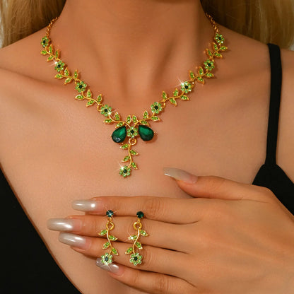 Elegant Flower Design Jewelry Set, Fashion Jewelry for Party, Daily Clothing Decor, Trendy All-match & Exquisite Jewelry    Home Decor Supply | Online Retail | ShoreShopper.com