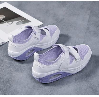 Women's Shoes 2022 Fashion Breathable Wedge Air Sneakers Lightweight Platform Sport Shoes Summer Woman Vulcanize Shoes    Your Coastal Marketplace | Shoreshopper.com