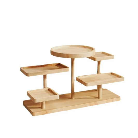 Wooden Standing Shelves Stacked Display Shelves Jewellery Eyeglasses File Organiser For Jewellery Succulents Home Decoration    Home Decor Supply | Online Retail | ShoreShopper.com