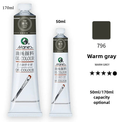 Marie's Oil Paint 170ML Oil Painting Art Creation Pigment Large Oil Paint Paint Single Commonly Used 24 Colors    Home Decor Supply | Online Retail | ShoreShopper.com