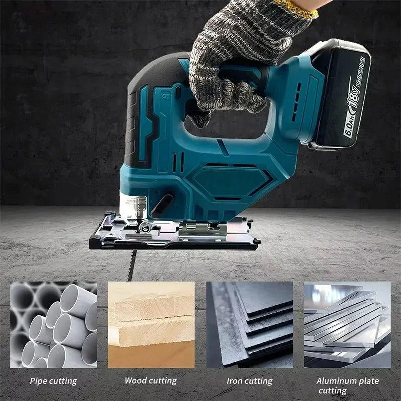 Fit Makita DJV182Z Cordless 18V Lithium Battery Rechargeable Electric Jig Saw Curve Saw Woodworking Cutting Multifunction Saw    Home Decor Supply | Online Retail | ShoreShopper.com