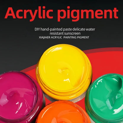 Acrylic paint 100ml hand-painted wall painting Graffiti Stone T-shirt tinned paint Studio multi-color acrylic paint    Home Decor Supply | Online Retail | ShoreShopper.com