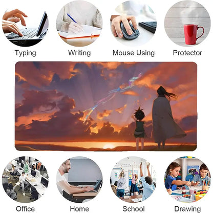 Anime The L-Legend Of Dororo And Hyakkimaru Mouse Pad Mousepad Large Gaming LockEdge Thickened Computer Keyboard Table Desk Mat - ShoreCo.Shop