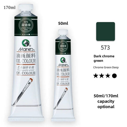 Marie's Oil Paint 170ML Oil Painting Art Creation Pigment Large Oil Paint Paint Single Commonly Used 24 Colors    Home Decor Supply | Online Retail | ShoreShopper.com