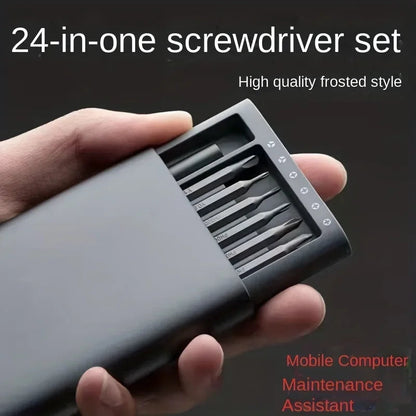 24-in-One Professional Repair Kit - Multi-Functional Precision Screwdriver Set for Mobile Phone and Tablet Disassembly    Home Decor Supply | Online Retail | ShoreShopper.com