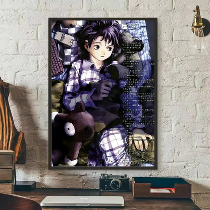 Painting By Numbers for Adult  S-Serial Experiments L-Lain Anime Cute Oil Paint By Number Home Decor    Home Decor Supply | Online Retail | ShoreShopper.com