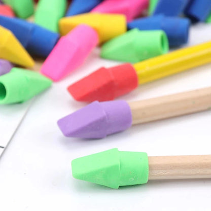 Supplies School Supplies Assorted Colors Painting Student Pencil Eraser Toppers Eraser Caps Pencil Top Erasers Pencil Erasers    Home Decor Supply | Online Retail | ShoreShopper.com