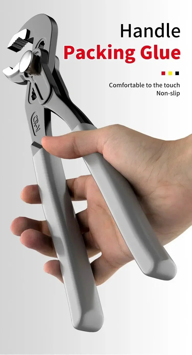 Water Pump Pliers Quick-Release Plumbing Pliers Pipe Wrench Adjustable Water Pipe Clamp Pliers Household Hand Tools Multi-functi    Home Decor Supply | Online Retail | ShoreShopper.com