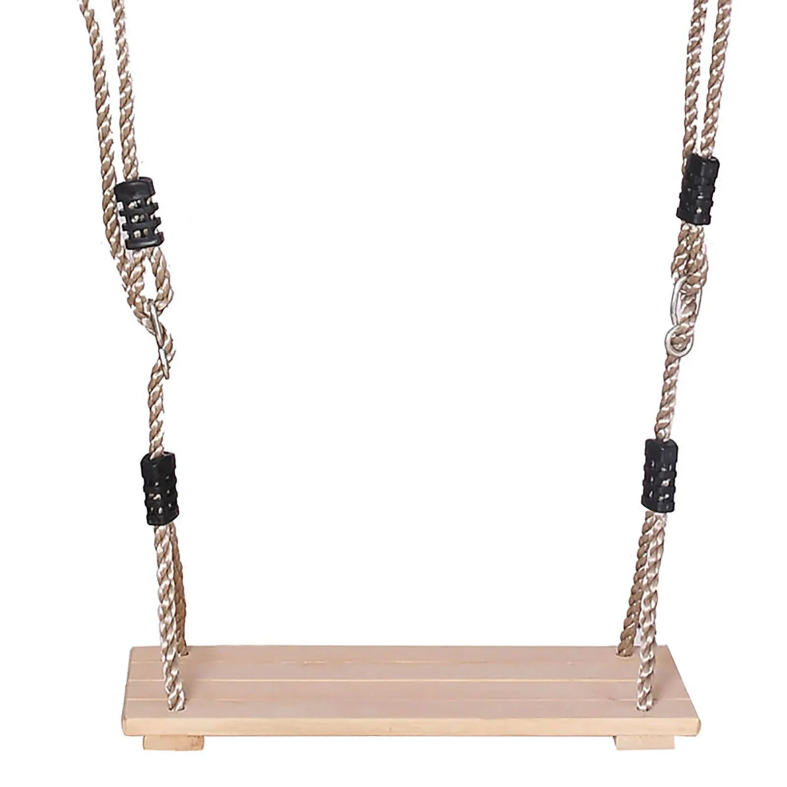 High-Quality Polished Four-Board Anti-Corrosion Wood Swing Outdoor Indoor Pastoral Wooden Swing for Adults Children    Home Decor Supply | Online Retail | ShoreShopper.com