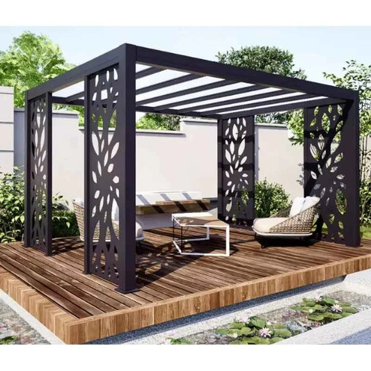 3x3 3x4 4x6m outdoor waterproof aluminum garden gazebo and gazebo terrace cover