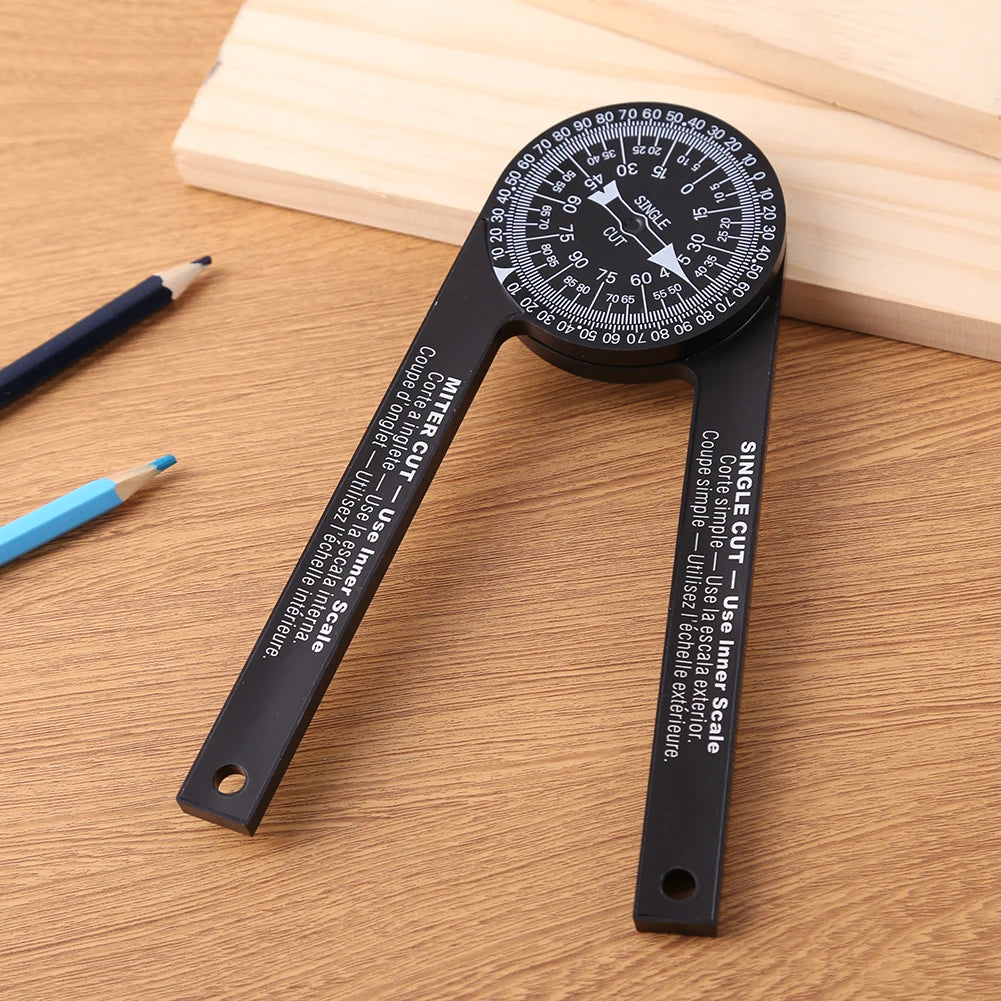 Professional Miter Saw Protractor Angle Finder Precision Miter Angle Finder for Carpenters Plumbers Bevel Protractor Woodworking    Home Decor Supply | Online Retail | ShoreShopper.com