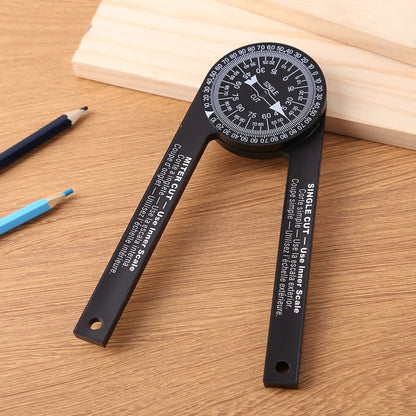 Professional Miter Saw Protractor Angle Finder Precision Miter Angle Finder for Carpenters Plumbers Bevel Protractor Woodworking    Home Decor Supply | Online Retail | ShoreShopper.com