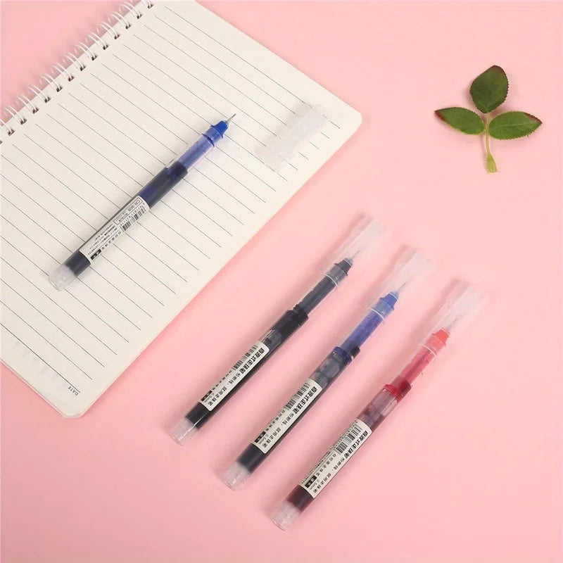 10Pcs/set High Quality Needle Type Gel Pens Straight Liquid Ballpoint Pen Kawaii Stationery School Office Supplies Writing    Home Decor Supply | Online Retail | ShoreShopper.com