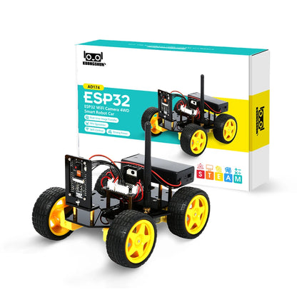 ESP32 Smart Robot Car Kit  Remote Control Car for Arduino Programming Project STEM Education Science Coding Kit - ShoreCo.Shop