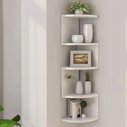 Corner Shelf - 5/2-Tier Corner Floating ShelvesWall Easy Assemble Wall Corner Shelves Bedrooms Living Room Decorations Bookcase    Home Decor Supply | Online Retail | ShoreShopper.com