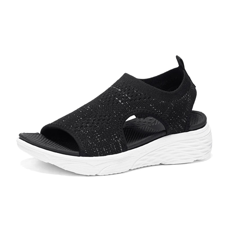 Women's Summer Shoes Breathable Open Toe Wedge Sandals Lightweight Outdoor Comfortable Ladies Casual Walking Sandals    Your Coastal Marketplace | Shoreshopper.com