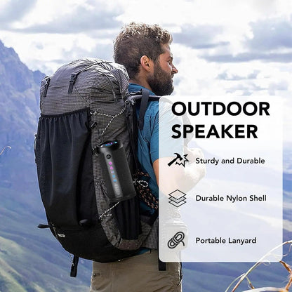Portable Bluetooth Speaker, Bluetooth 5.4 Speaker, 30W Dual Speaker, Deep Bass, 30H Playtime, 3 EQ Mode, Colorful RGB Lights    Home Decor Supply | Online Retail | ShoreShopper.com
