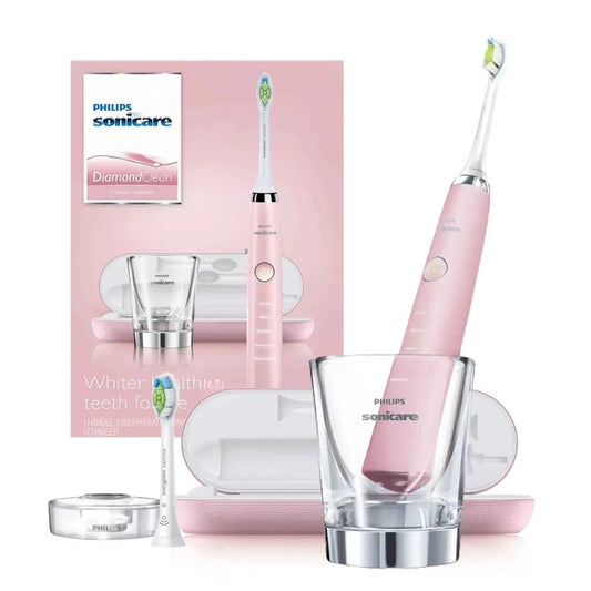 Philips Sonicare Diamond Clean HX9362 Electric Toothbrush Handle,Equipped with a travel charging case and two brush heads
