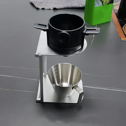 Coffee Machine Stand Drip Filter Coffee Stand Aluminum Alloy Foldable Lightweight Outdoor Quality Professional Coffee Accessorie - ShoreCo.Shop