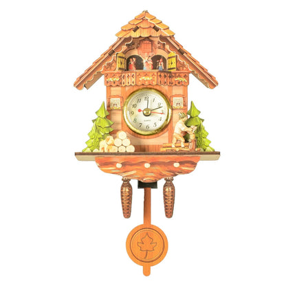 Wooden Hanging Wall Clock Bird Alarm Clock Cuckoo Clocks For Home Decoration Quartz Watch Decorative Home Decor    Home Decor Supply | Online Retail | ShoreShopper.com
