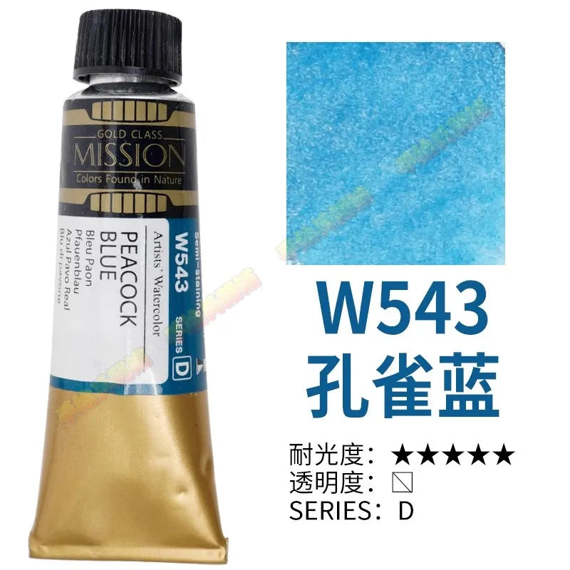 Korea MIJELLO tube watercolor artist 15ml watercolor paint mission series art supplies    Home Decor Supply | Online Retail | ShoreShopper.com