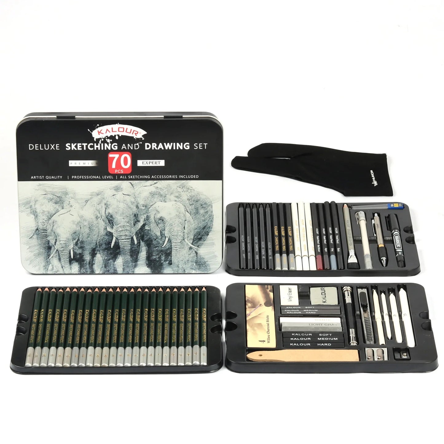 Professional Art Painting Set 70Pieces of Sketch Pencil Set Sketch Tool Set Art Painting Pencil Art Supplies for Painting    Home Decor Supply | Online Retail | ShoreShopper.com