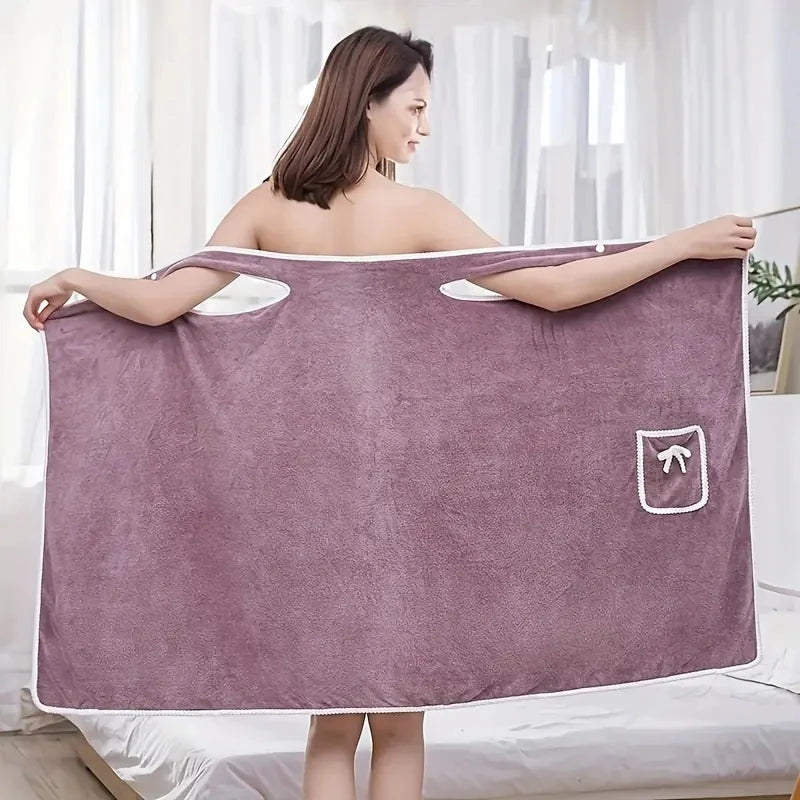  Women's Wearable Towel Skirt - Fast Drying Bath Robe Wrap for Beach, Spa, Shower & Gym | Multi-Purpose Bath Towel and Cover Up    Your Coastal Marketplace | Shoreshopper.com