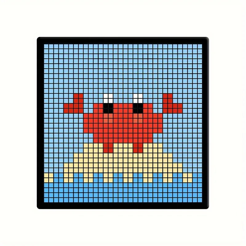 LED Pixel Display 32x32 Programmable Pixel Art Display With APP Control Creative Animation Interesting Text And Digital Clock    Home Decor Supply | Online Retail | ShoreShopper.com