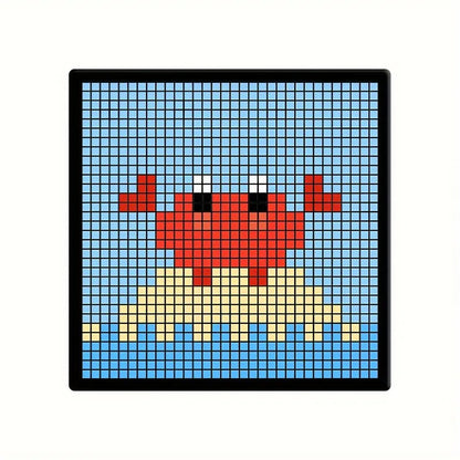 LED Pixel Display 32x32 Programmable Pixel Art Display With APP Control Creative Animation Interesting Text And Digital Clock    Home Decor Supply | Online Retail | ShoreShopper.com