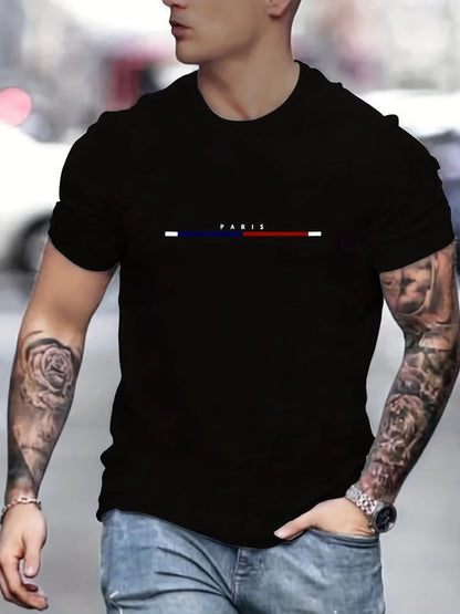 Paris Print Hoodies Tshirt  For Men Casual Autumn Winter    Home Decor Supply | Online Retail | ShoreShopper.com