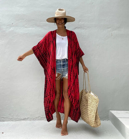 Beach Dress Tunic Cover up Embroidery Kaftan Saida de Praia Women Bikini Cover-up Pareo Sarong Beachwear    Your Coastal Marketplace | Shoreshopper.com