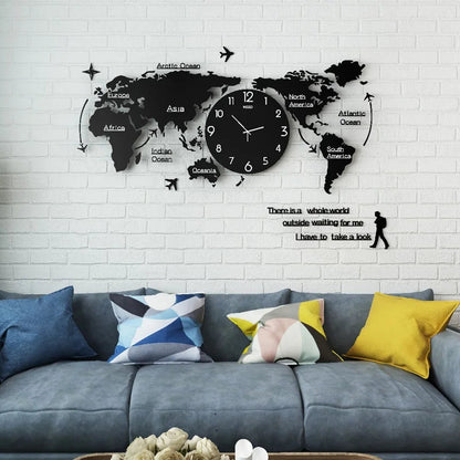 New Hot Unique Acrylic Wall Clock 3D DIY Large Wall Hanging Clock with Stickers Home Decorations    Home Decor Supply | Online Retail | ShoreShopper.com