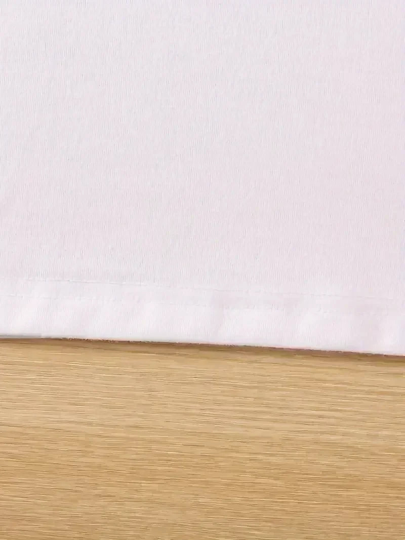 Fashion Bonjour Paris Text Print Short Sleeve Printed T Shirt  Casual Clothing Women's T-Shirt Graphic Clothing Top Tee    Home Decor Supply | Online Retail | ShoreShopper.com