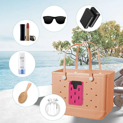 Phone Holder Decoration for Beach Tote Bag Camping Hiking Silicone Bracket Mobile Phone Holder Ornament Accessories    Your Coastal Marketplace | Shoreshopper.com