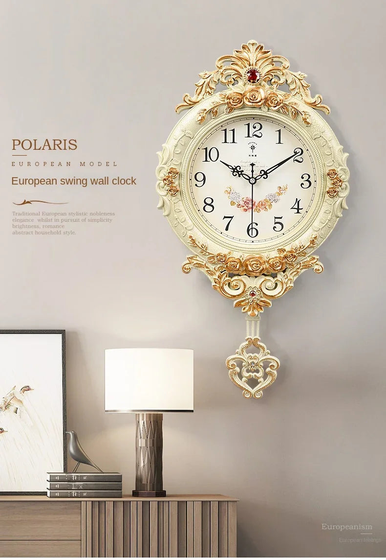 Polaris Light Luxury Home Design 60cm Wall Clock    Home Decor Supply | Online Retail | ShoreShopper.com