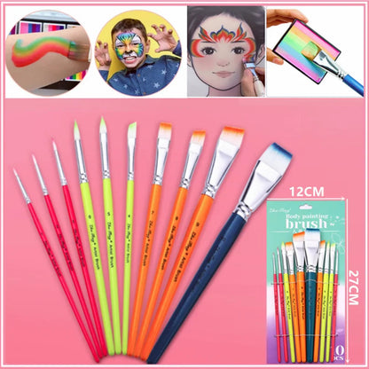 10pcs Multifunctional Art Painting Brushes Set Artist Art Painting Hook Line Watercolor Gouache Oil Painting Brush Art Supplies    Home Decor Supply | Online Retail | ShoreShopper.com