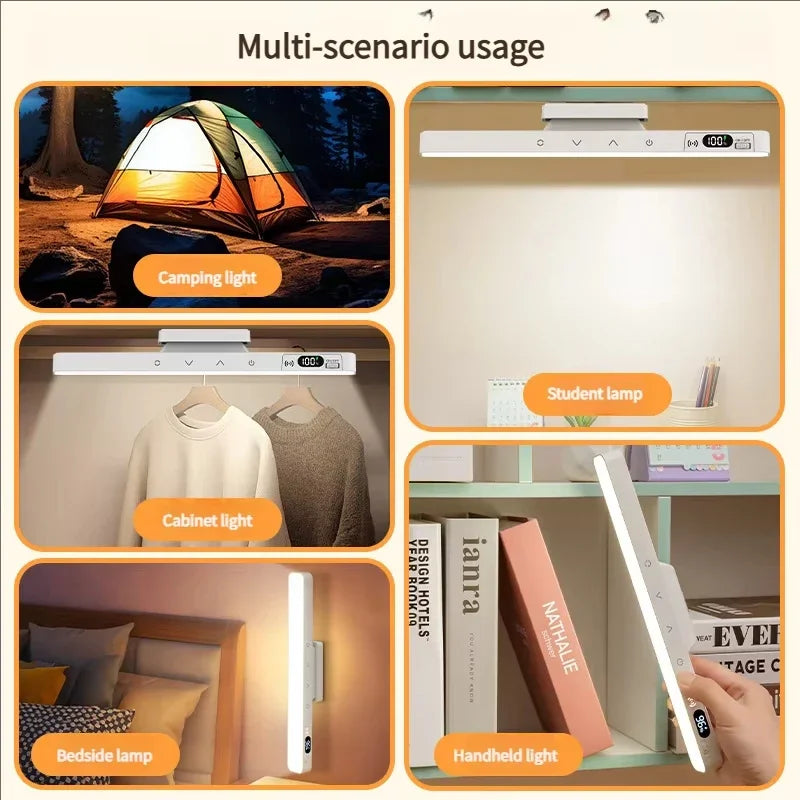 Touch Table Lamp Magnetic Desk Lamp Bulit-in Rechargeable Battery for Reading Cabinet Mirror Bedside Rechargeable Night Lights    Home Decor Supply | Online Retail | ShoreShopper.com