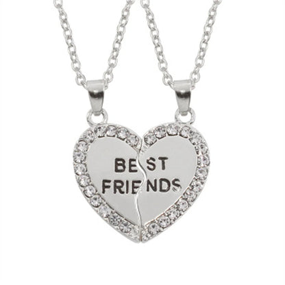 New Best Friends Necklace For Women Girls Broken Heart Puzzle Musical Note Pendant Necklaces BFF Friendship Forever Jewelry Gift    Home Decor Supply | Online Retail | ShoreShopper.com
